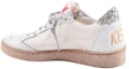 Lookbook (W) Golden Goose Low Top 'Putih Perak' GWF00117.F00471.81500