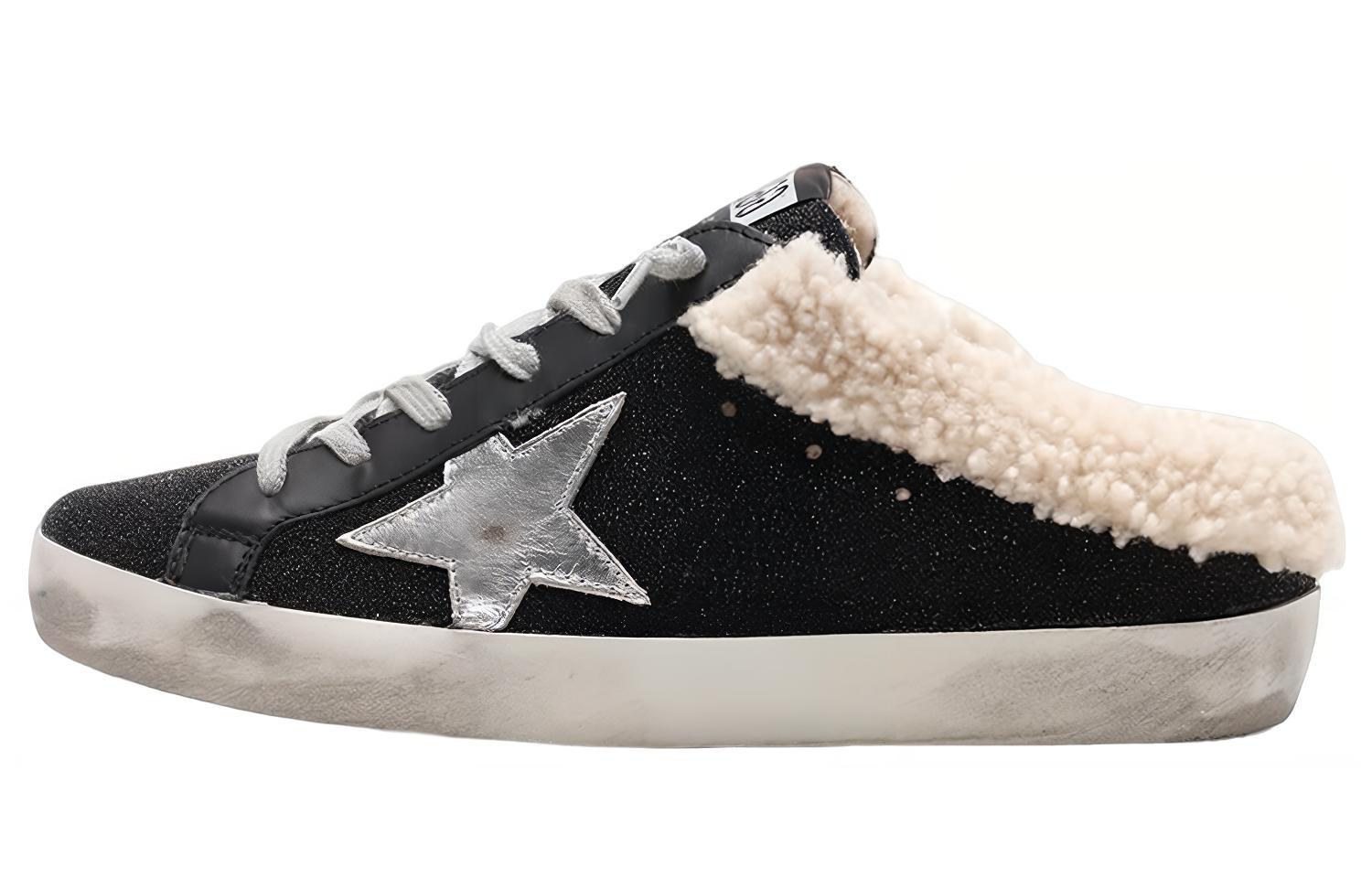 (Women) Golden Goose Low Top Lace-Up 'Black Leather' GWF00110.F000167.90165