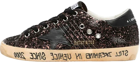 (Women) Golden Goose Low Top Lace-Up 'Distressed Black Fashion' GWF00101.F004138.55523 (Women) Golden Goose Low Top Lace-Up 'Distressed Black Fashion' GWF00101.F004138.55523
