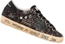 Order (W) Golden Goose Low Top Lace-Up 'Distressed Black Fashion' Kasut Lelaki. GWF00101.F004138.55523