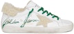 (W) Golden Goose Low Top Lace-Up Sneaker 'Putih Hijau' GWF00207.F001548.10613