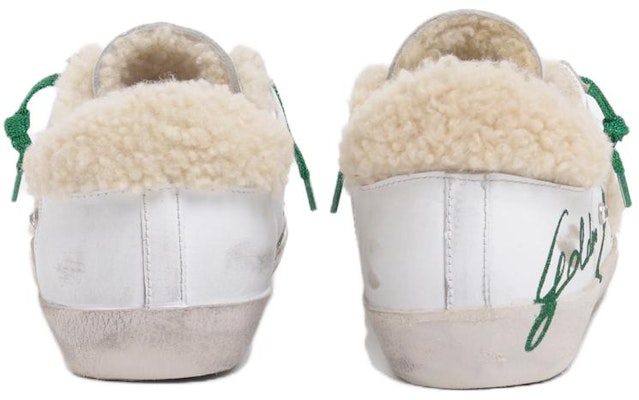 (Women) Golden Goose Low Top Lace-Up Sneaker 'White Green' GWF00207.F001548.10613 Shop (Women) Golden Goose Low Top Lace-Up Sneaker 'White Green' GWF00207.F001548.10613