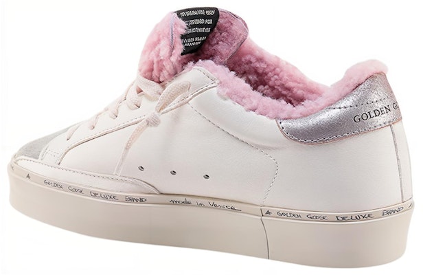 (Women) Golden Goose Low Top Leather Sneakers 'White Pink' GWF00372.F003269.81793 Lookbook (Women) Golden Goose Low Top Leather Sneakers 'White Pink' GWF00372.F003269.81793