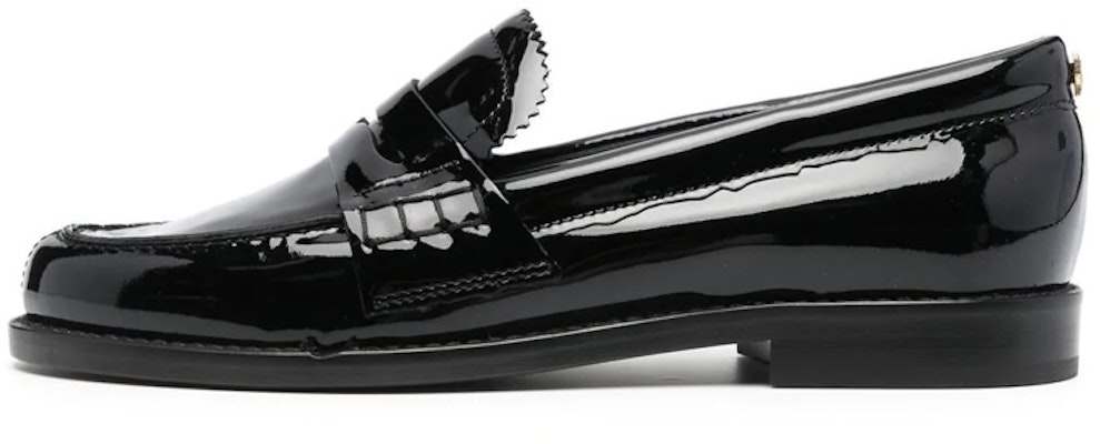 (W) ゴールデングース 黒パテント ロートップスニーカー GWF00268.F003477.90100 Buy (W) ゴールデングース 黒パテント ロートップスニーカー GWF00268.F003477.90100