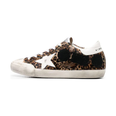 (W) Golden Goose Low Top Sneaker 'Leopard Print'