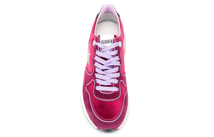 Shop (W) 골든구스 레드 로우탑 스니커즈 (Golden Goose Red Low-top Sneakers) G35WS963.D8