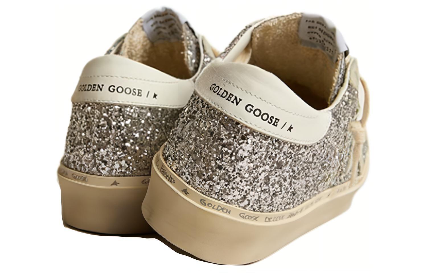 (W) Golden Goose Low Top Sneaker 'Silver' 圖 3