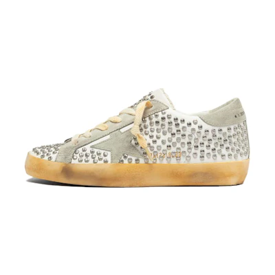 (W) Golden Goose Low Top Sneaker 'White Leather'