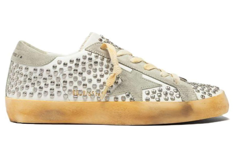 (W) Golden Goose Low Top Sneaker 'White Leather' 圖 2