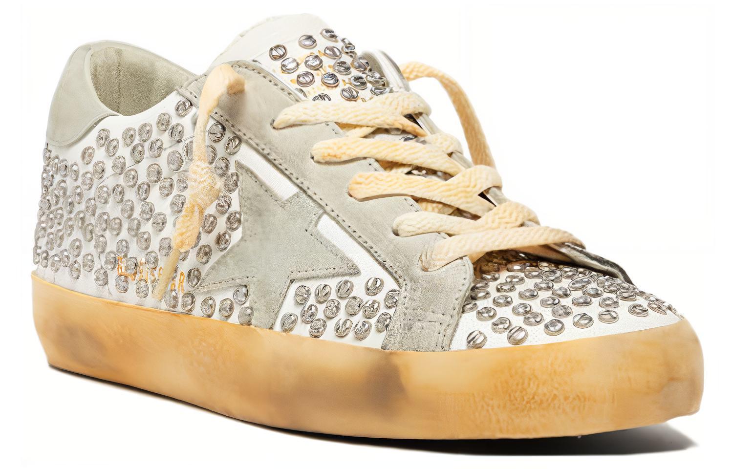 (W) Golden Goose Low Top Sneaker 'White Leather' 圖 3