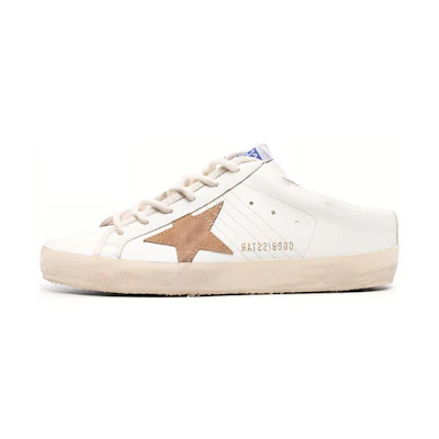 (W) Golden Goose Low Top Sneakers 'White Brown'