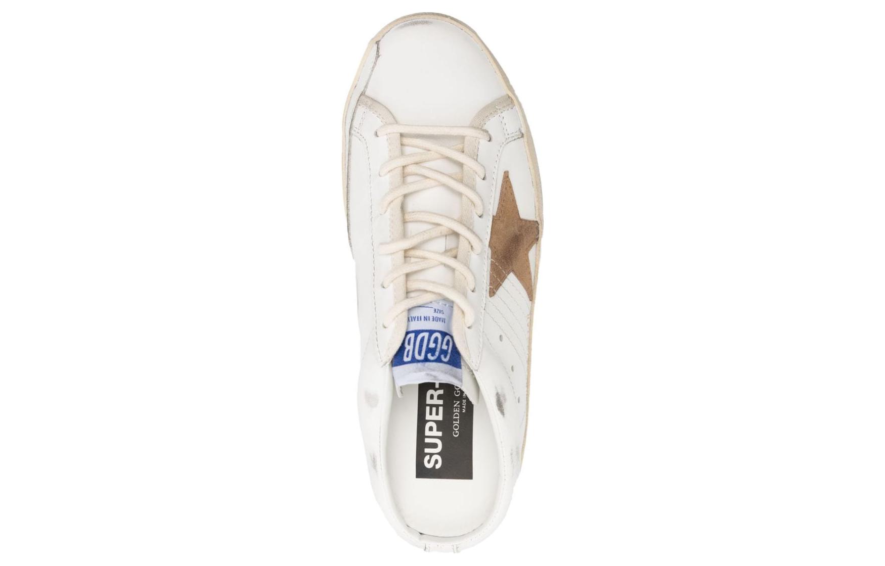 Shop (W) Zapatillas Golden Goose Low Top 'Blanco Marrón' GWF00110.F004702.10984