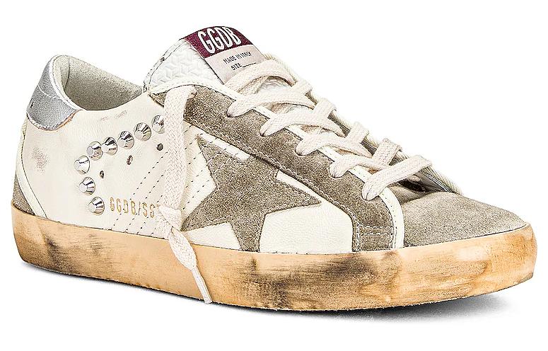 (W) Golden Goose Low Top Sneakers 'White Leather' 圖 3