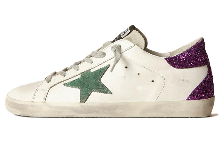(Women) Golden Goose Low Top Sneakers 'White Purple' GWF00102.F003658.11303
