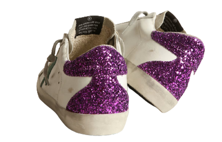 Shop (W) Baskets Basses Golden Goose ''Blanc Violet'' GWF00102.F003658.11303
