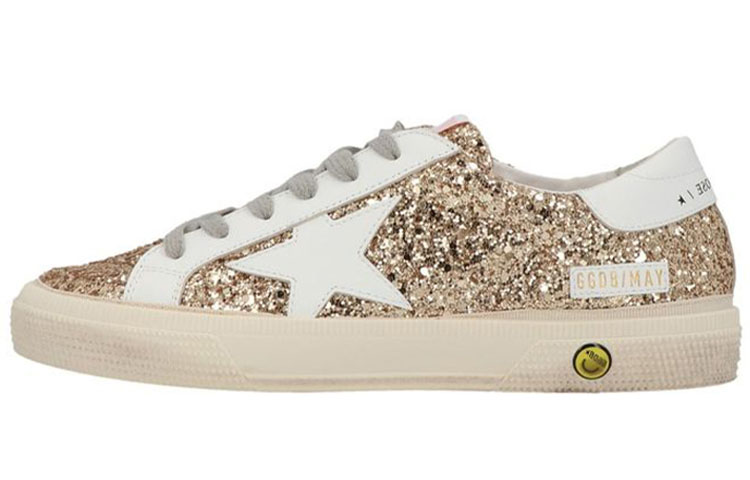 (Women) Golden Goose May 'Gold Sequin' GTF00112.F001990.65120