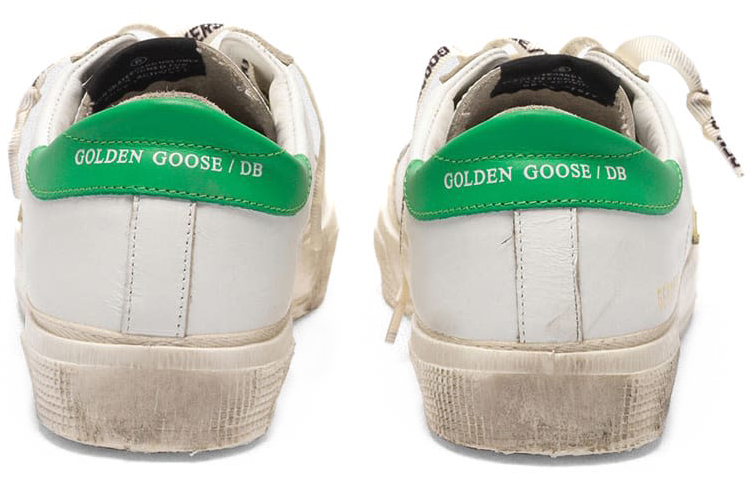 (W) Golden Goose May 'White Green Tail Snakeskin Star' 圖 4