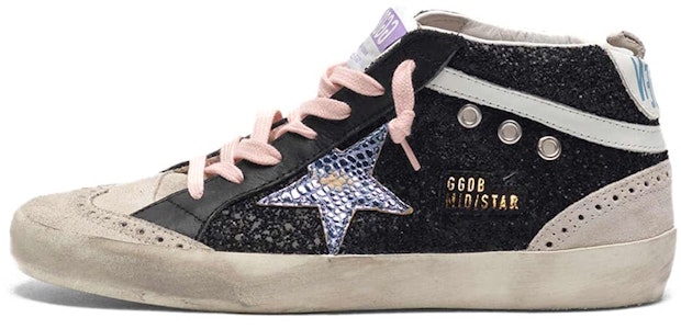 (W) Golden Goose Mid-Star 'Estrella Arcoíris Lentejuelas Azul Marino' G36WS634.V6 Buy (W) Golden Goose Mid-Star 'Estrella Arcoíris Lentejuelas Azul Marino' G36WS634.V6