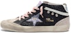 (W) Golden Goose Mid-Star 'Bintang Pelangi Labuci Navy' G36WS634.V6