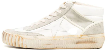 Buy Golden Goose 圓頭繫帶 中筒 板鞋 女款 白色