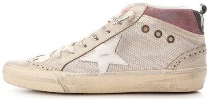 (Women) Golden Goose Mid Star 'Beige Distressed' GWF00123.F004730.82350 (Women) Golden Goose Mid Star 'Beige Distressed' GWF00123.F004730.82350