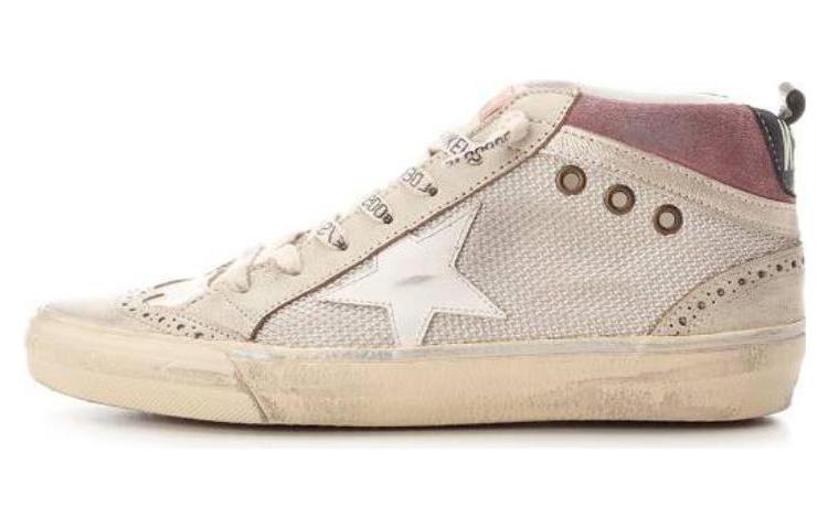 (Women) Golden Goose Mid Star 'Beige Distressed' GWF00123.F004730.82350