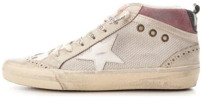 (Women) Golden Goose Mid Star 'Beige Distressed' GWF00123.F004730.82350 (Women) Golden Goose Mid Star 'Beige Distressed' GWF00123.F004730.82350