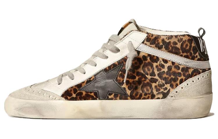 Buy (W) Golden Goose Mid Star 'Leopardo Beige' GWF00122.F003766.81933