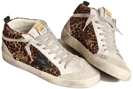 (W) Golden Goose Mid Star 'Leopardo Beige' GWF00122.F003766.81933 Lookbook (W) Golden Goose Mid Star 'Leopardo Beige' GWF00122.F003766.81933