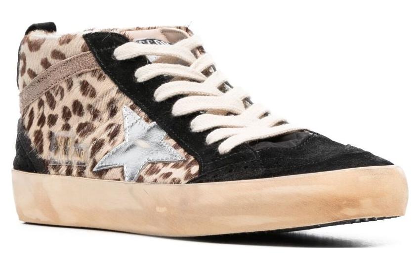 Order (W) Golden Goose Mid Star 'Hitam Coklat' GWF00122.F004729.82349