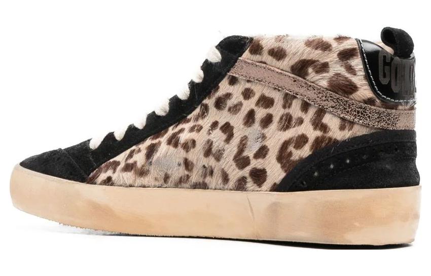 Lookbook (W) Golden Goose Mid Star 'Hitam Coklat' GWF00122.F004729.82349