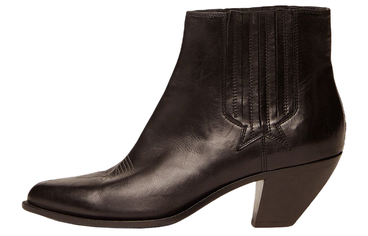 (Women) Golden Goose Mid Star 'Black Denim' G36WS939.A1