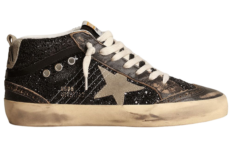 Order (W) 골든구스 미드스타 '블랙 레더' (Golden Goose Mid Star 'Black Leather') GWF00122.F003978.90365
