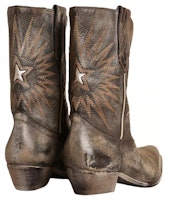 (W) Golden Goose Mid Star 'Kulit Hitam' GWF00136.F004885.90402 Shop (W) Golden Goose Mid Star 'Kulit Hitam' GWF00136.F004885.90402