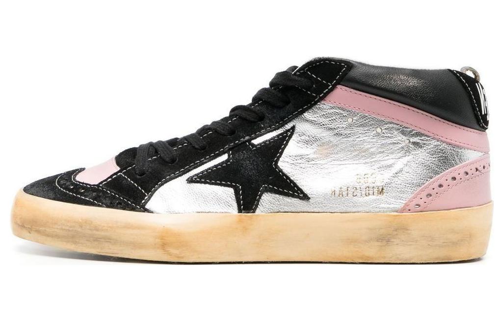 Buy (W) (女性用) ゴールデングース ミッドスター 'ブラック シルバーピンク' GWF00123-F004179-82174