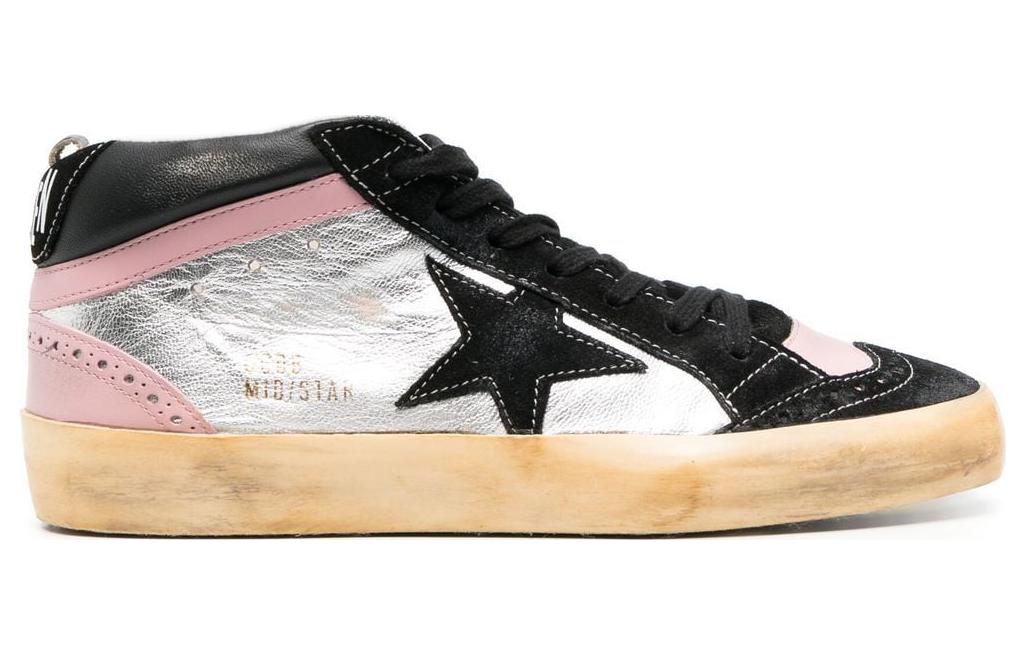 Order (W) (女性用) ゴールデングース ミッドスター 'ブラック シルバーピンク' GWF00123-F004179-82174