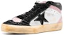 (W) Golden Goose Mid Star 'Hitam Perak Merah Jambu' GWF00123-F004179-82174