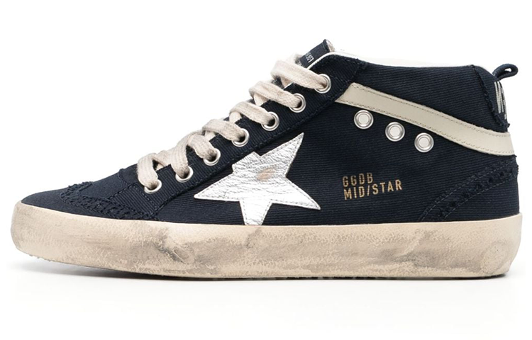 (Women) Golden Goose Mid Star 'Black White' GWF00122.F004528.50778