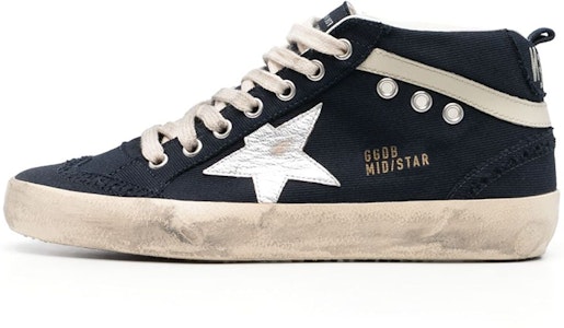(W) Golden Goose Mid Star 'Hitam Putih' GWF00122.F004528.50778 Buy (W) Golden Goose Mid Star 'Hitam Putih' GWF00122.F004528.50778
