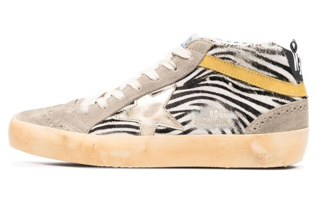 (Women) Golden Goose Mid Star 'Black White' GWF00122F00337181816