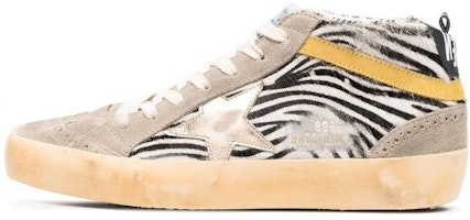 (Women) Golden Goose Mid Star 'Black White' GWF00122F00337181816 (Women) Golden Goose Mid Star 'Black White' GWF00122F00337181816