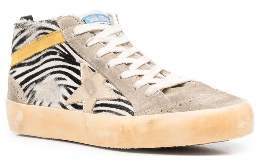 Order (W) Golden Goose Mid Star ''Noir Blanc'' GWF00122F00337181816