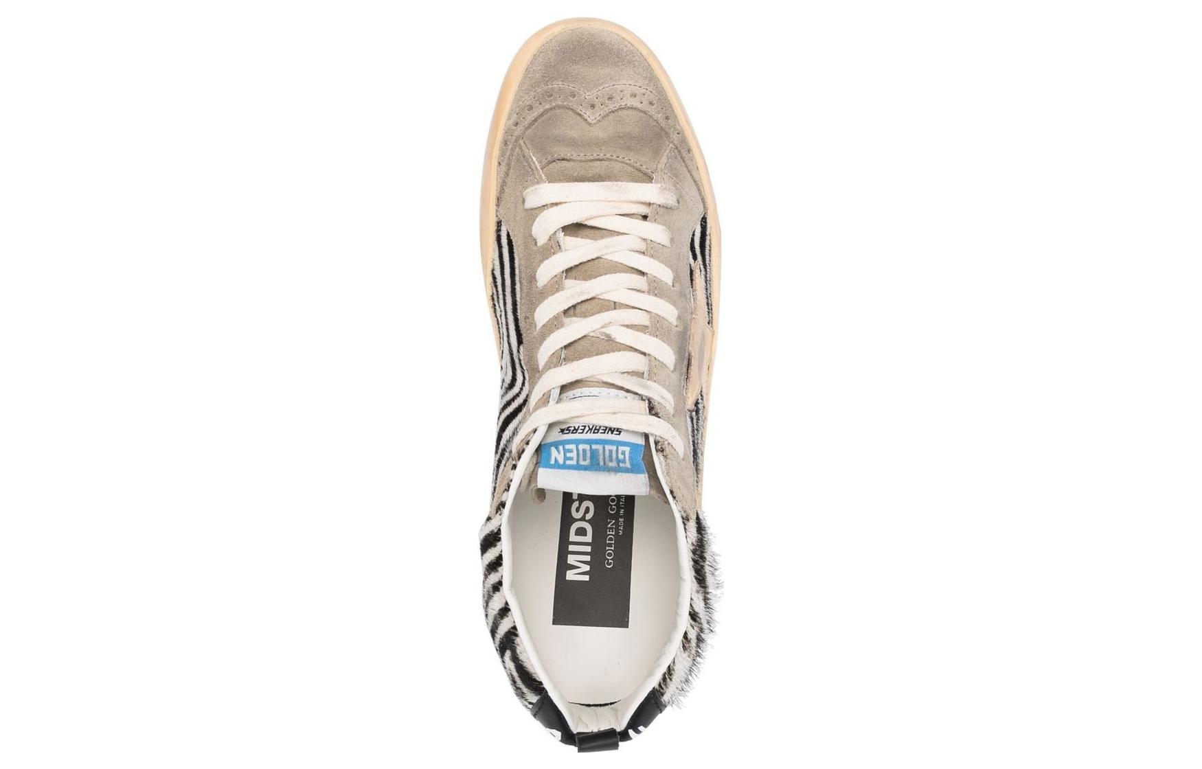 Shop (W) Golden Goose Mid Star ''Noir Blanc'' GWF00122F00337181816