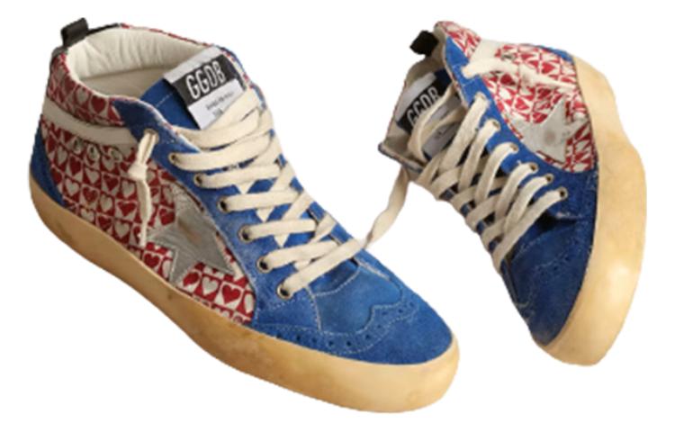 Lookbook (W) Golden Goose Mid Star 'Biru Merah Putih' GWF00122.F004022.82122