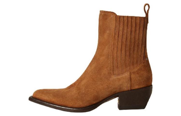 (Women) Golden Goose Mid Star 'Brown Leather' GWF00549.F004496.55100
