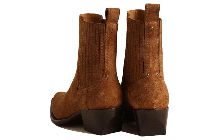 Purchase (W) 골든구스 미드스타 '브라운 레더' (Golden Goose Mid Star 'Brown Leather') GWF00549.F004496.55100
