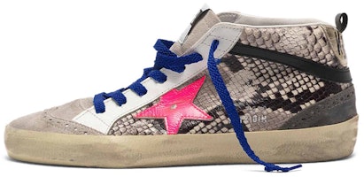 (Women) Golden Goose Mid Star 'Brown Snake Print' G35WS634.T5 (Women) Golden Goose Mid Star 'Brown Snake Print' G35WS634.T5