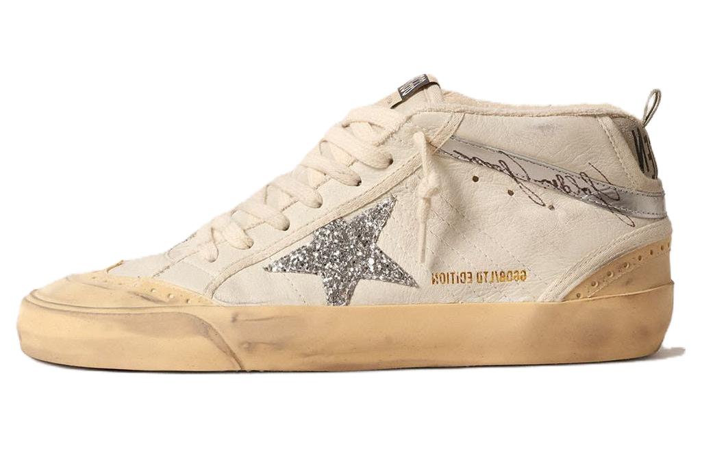 (Women) Golden Goose Mid Star 'Distressed Beige Brown' GWF00122.F004530.82285