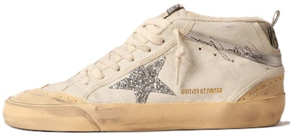 (Women) Golden Goose Mid Star 'Distressed Beige Brown' GWF00122.F004530.82285 (Women) Golden Goose Mid Star 'Distressed Beige Brown' GWF00122.F004530.82285