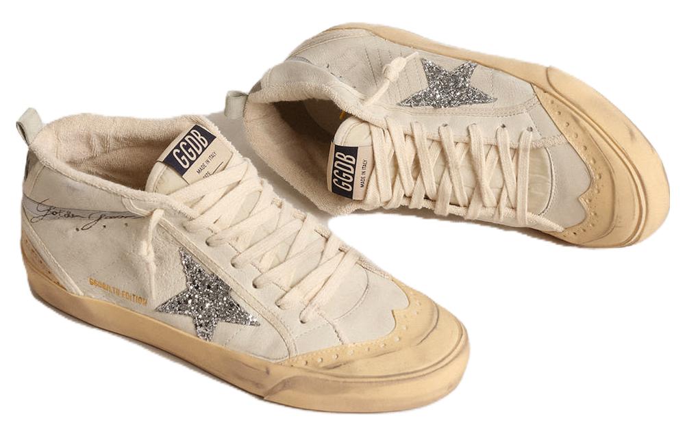Lookbook (W) Golden Goose Mid Star 'Beige Coklat Distressed' GWF00122.F004530.82285